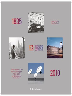 cover image of 175 Years of Bertelsmann--The Legacy for Our Future